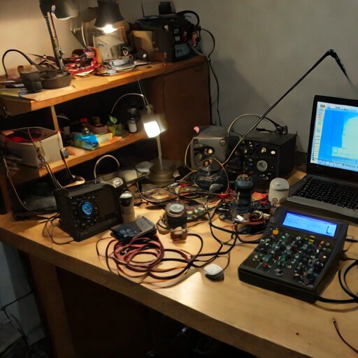 Half-wound bronze wire pickup on workbench at 3am, multimeter showing 47kΩ reading, singing bowl visible nearby